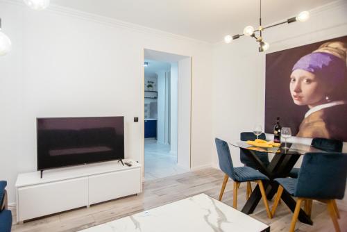 Μια τηλεόραση ή/και κέντρο ψυχαγωγίας στο Apartman Stella Maris
