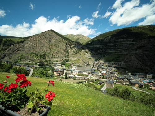 ホテルから撮影された、または一般的な山の景色
