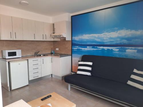 Kuchyň nebo kuchyňský kout v ubytování Edificio Prieto VIV 4