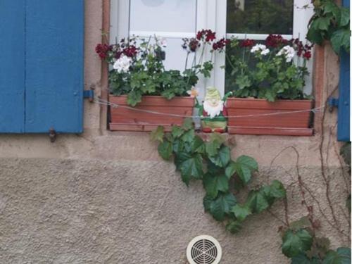 Zahrada ubytování Auberge d'Hôtes l'Instant