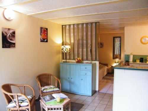 Posezení v ubytování Villa des Capucins