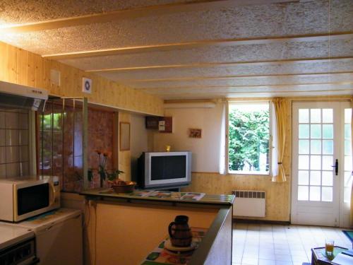 Kuchyň nebo kuchyňský kout v ubytování Villa des Capucins