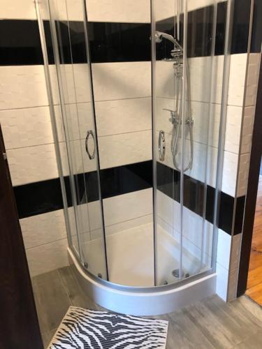 Koupelna v ubytování Dom Wakacyjny Parkowa