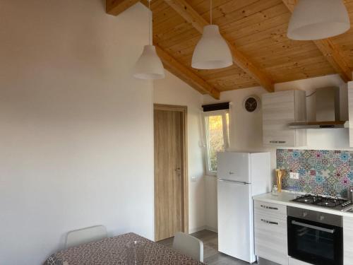 Kuchyň nebo kuchyňský kout v ubytování Cilento Homes