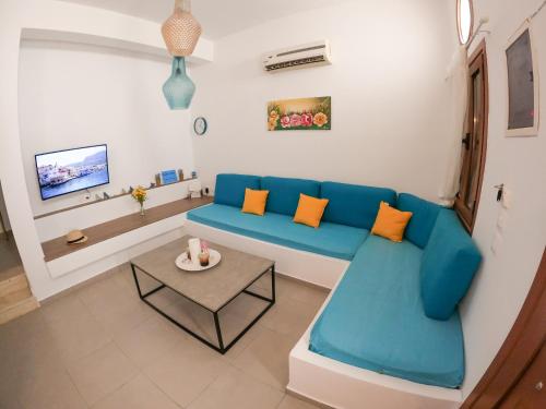 Χώρος καθιστικού στο Joanna's Home