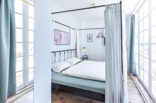 Posteľ alebo postele v izbe v ubytovaní d&v living