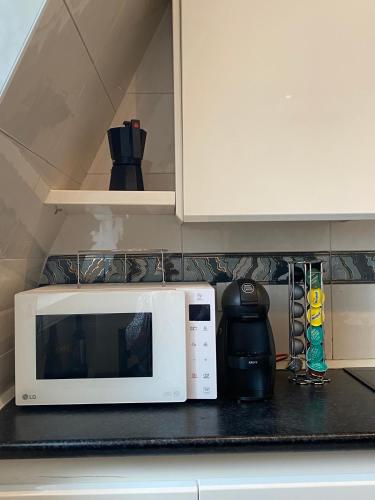 Dapur atau dapur kecil di Olatu Haundia Donostian