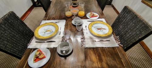 Mad på bed and breakfast-stedet eller i nærheden