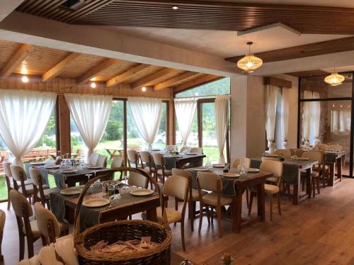 Restaurace v ubytování Bujtina Berishta Theth