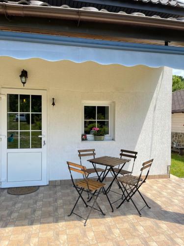 Patio nebo venkovní prostory v ubytování Holiday home Usadba Novoselitsa