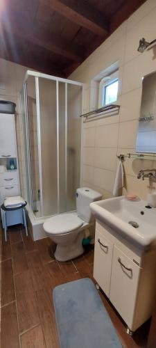 Ванна кімната в Domek letniskowy Pod Świerkami