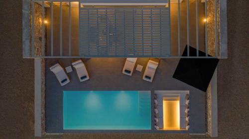 Бассейн в T7 LUXURY VILLAS PAROS или поблизости