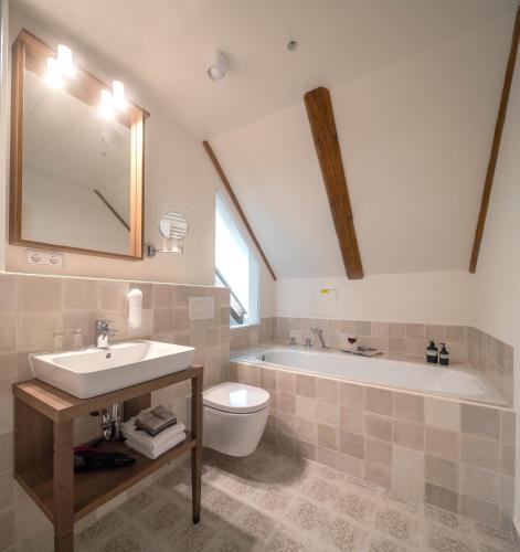 Koupelna v ubytování Altstadthotel der Patrizier