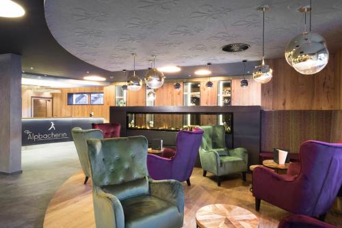Posezení v ubytování Boutiquehotel die Alpbacherin 4 Sterne Superior