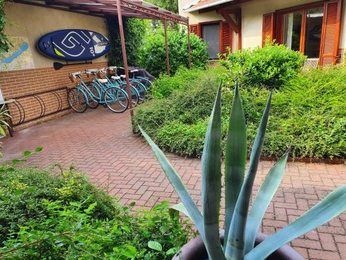 Zahrada ubytování Hullám Villa B&B