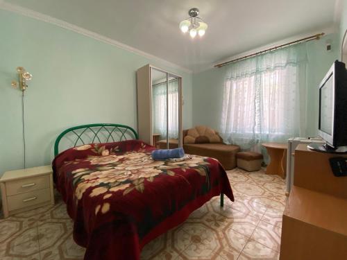 Кровать или кровати в номере Guest House NaAzove