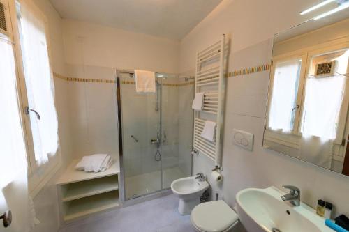 Koupelna v ubytování Casa Dolce