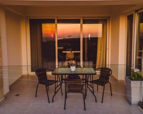 Балкон или терраса в Cretan fleur apartments
