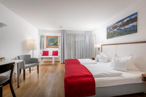 Postel nebo postele na pokoji v ubytování Hotel & Restaurant Dankl