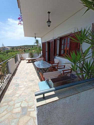 Balkón nebo terasa v ubytování Villa Mariana