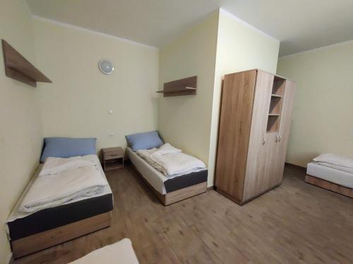 Cama o camas de una habitación en Rekreačné zariadenie Javorinka