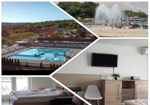 Bazén v ubytování Apartmán Paula 3 nebo v jeho okolí