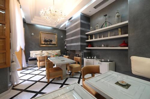 Zona de estar de Riad L'Etoile D'Orient