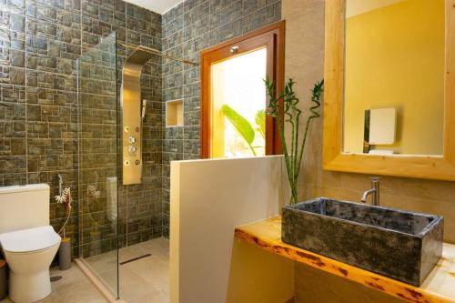 Un baño de Istron Agnanti