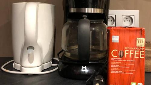 Kemudahan buat kopi dan teh di Mystère