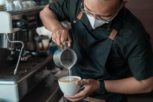 Four Star by Trans Hotelにあるコーヒーまたはお茶