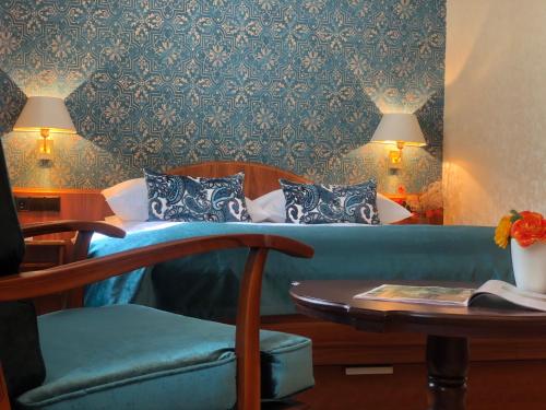 Predel za sedenje v nastanitvi Boutiquehotel Oberkirch im Zentrum