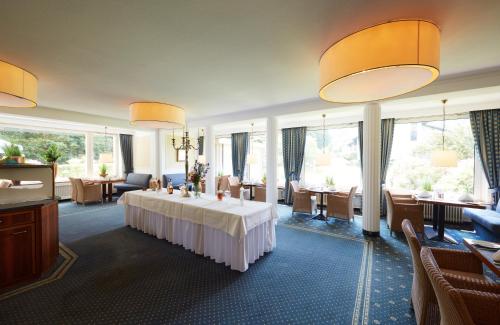 Χώρος καθιστικού στο Waldhotel Bärenstein