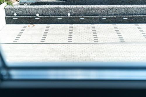 a close up of a floor with a tennis court at Ferienwohnung Bad Camberg - Apartment Weisse Graeben in Bad Camberg