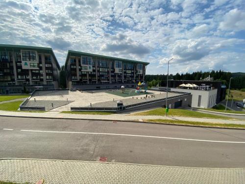 Το κτήριο όπου στεγάζεται  το διαμέρισμα