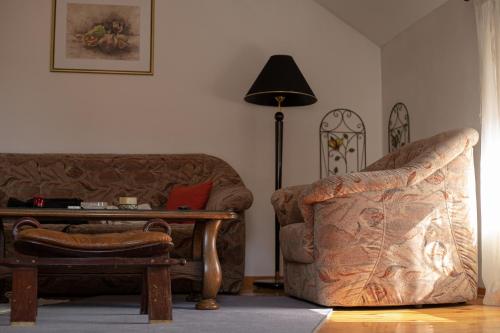 Posezení v ubytování Apartment Ikar