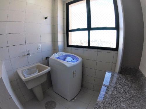 Ein Badezimmer in der Unterkunft Belo Apartamento Central Master Collection