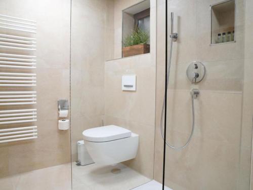 Koupelna v ubytování Ferienwohnung Weibhauser