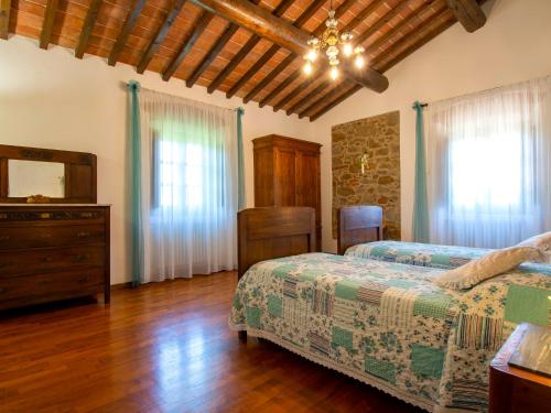 Katil atau katil-katil dalam bilik di Holiday Home Casa Bensa by Interhome