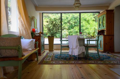 Χώρος καθιστικού στο Villa 'O Sole Mio