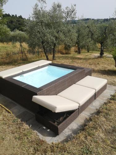 Πισίνα στο ή κοντά στο La Casetta di Barbara