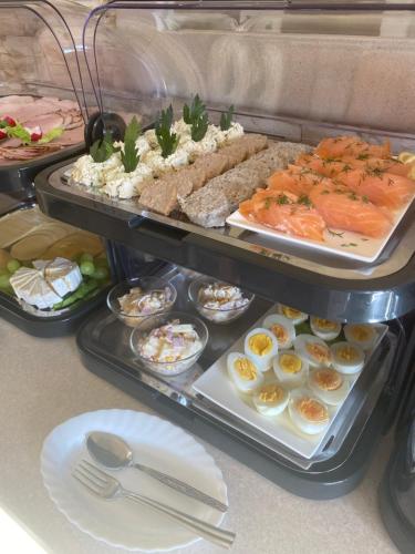 Mad på bed and breakfast-stedet eller i nærheden