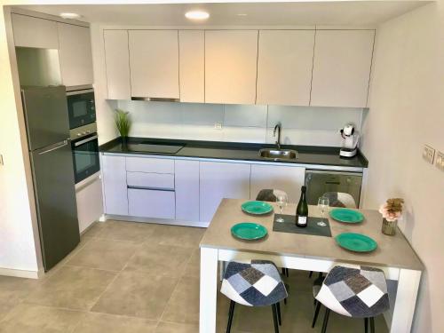 Kuchyň nebo kuchyňský kout v ubytování BeachHomesMojacar CantalHomes