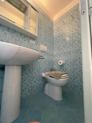 Et badeværelse på Le Stelle