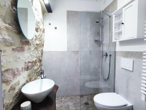 Kúpeľňa v ubytovaní Appartamento Antica Assisi