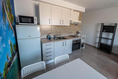 Kuchyňa alebo kuchynka v ubytovaní Edificio Prieto VIV 3