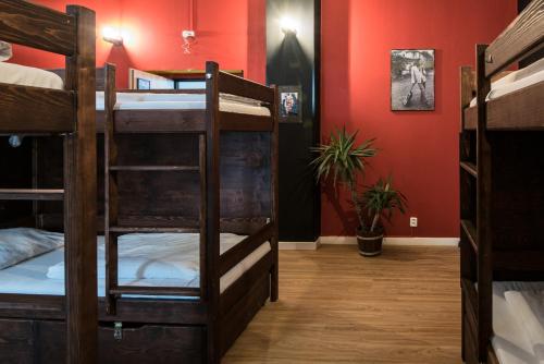 Postel nebo postele na pokoji v ubytování Brix Hostel