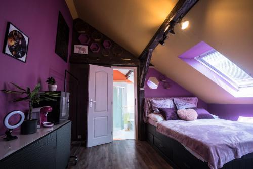 Postel nebo postele na pokoji v ubytování Brix Hostel