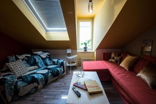 Posezení v ubytování Brix Hostel