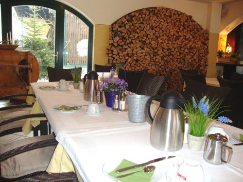En restaurant eller et andet spisested på Krämerwirt Hotel-Gasthof