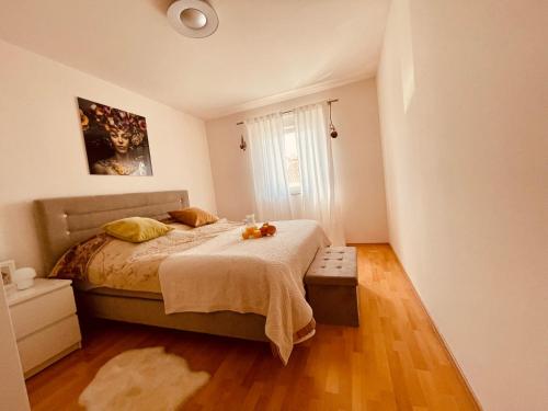Postel nebo postele na pokoji v ubytování Apartment Luna Istriana